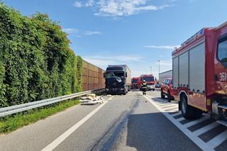 Wypadek na DK94 w Łukanowicach - 10.07.2023r.