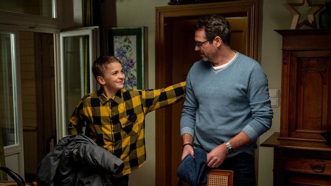 M jak miłość, odcinek 1514. Michał (Paweł Deląg), Wojtek (Feliks Matecki)