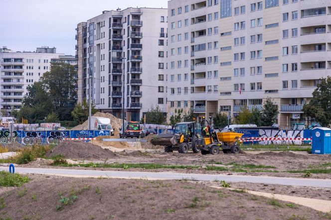 Budowa parku nad Południową Obwodnicą Warszawy