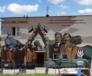 Nowy mural hołdem dla Reymonta i Witosa. Gdzie go można zobaczyć?