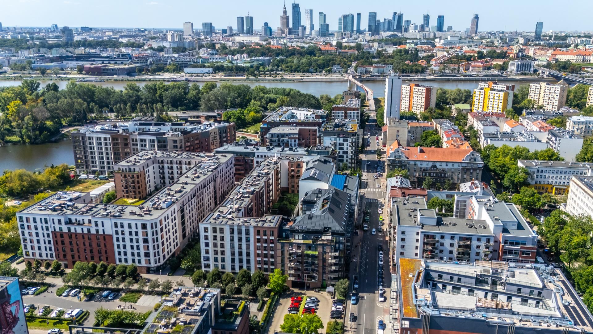 Ulica Okrzei w Warszawie przed przebudową