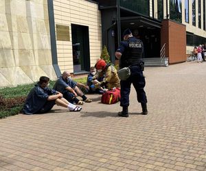 Alarm biologiczny na Uniwersytecie Łódzkim. Spokojnie! To tylko ćwiczenia