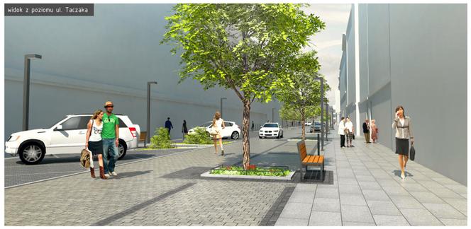 Przebudowa ul. Taczaka i Garncarskiej w Poznaniu