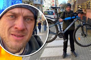 Rusłan sprzedaje rower i jedzie na Ukrainę. Muszę walczyć! [WIDEO]