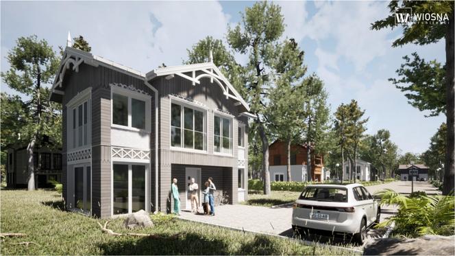 Darmowe projekty domów w stylu świdermajer – projekt 3