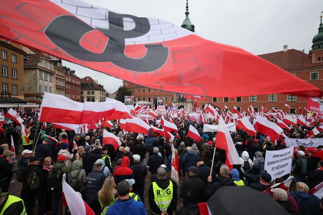 Manifestacja PiS w Warszawie (11.10.2025)