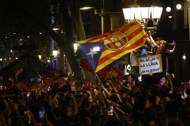 Barcelona świętuje mistrzostwo Hiszpanii