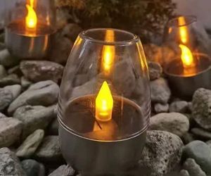 Ekologiczne znicze nagrobne – świeca solarna Decortrend (Cortinapoland.pl)