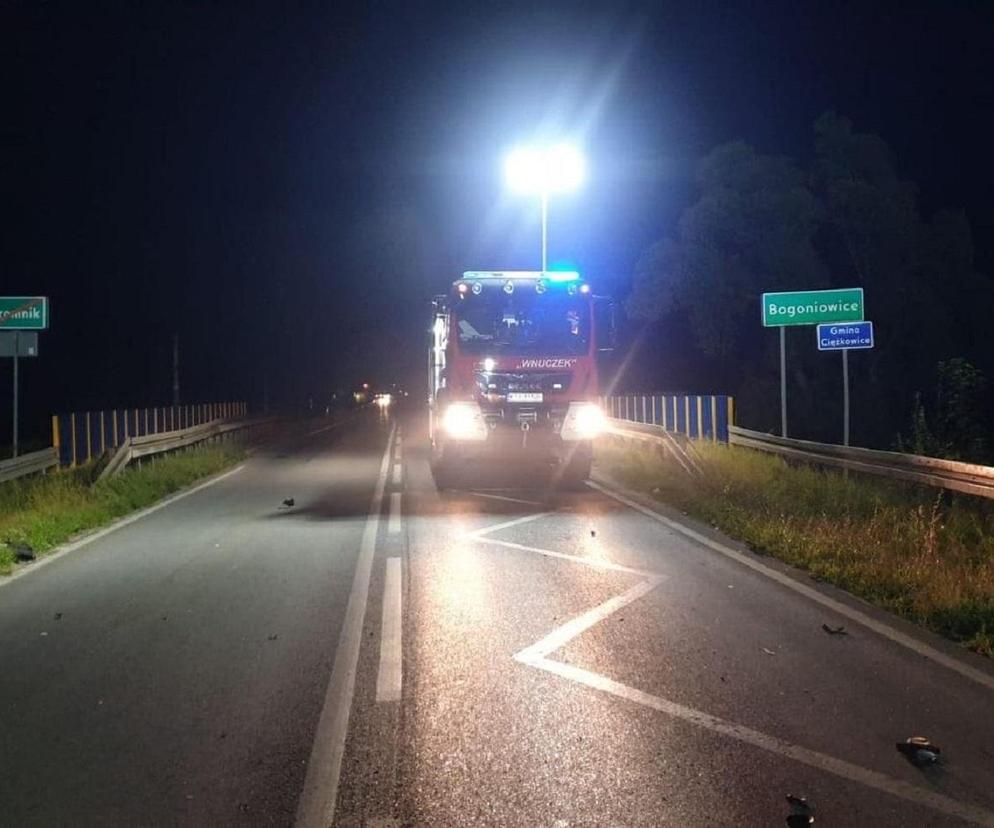 Śmiertelny wypadek w Bogoniowicach