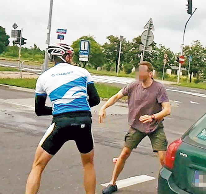Kierowca napadł na Maćka Dowbora