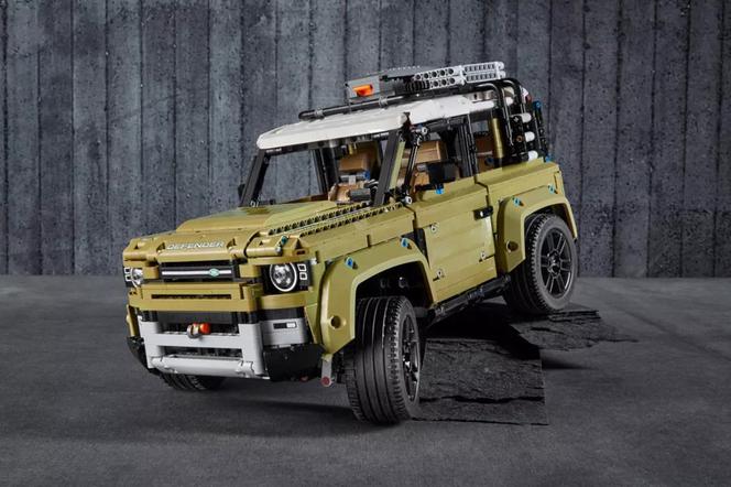 Land Rover Defender z klocków LEGO
