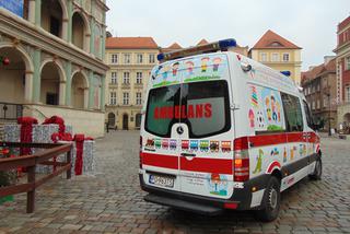 Bajkowy ambulans będzie woził małych pacjentów