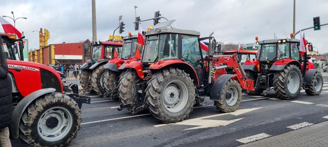 Protest rolników w Lublinie [GALERIA]