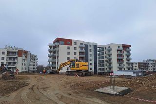 Trwa budowa nowego parku handlowego w Tarnowskich Górach