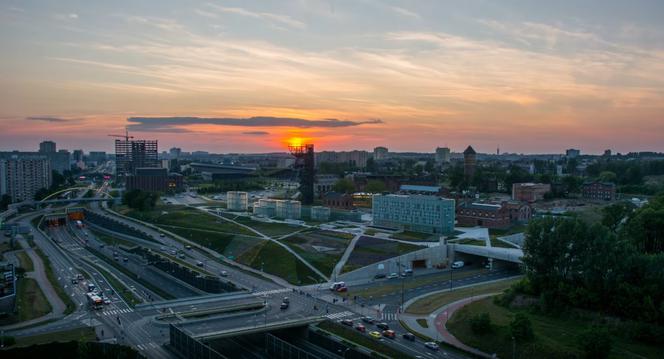 Katowice kiedyś vs dziś