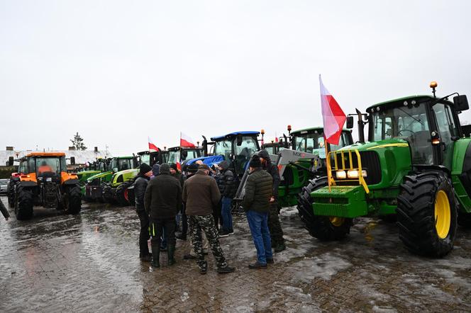 Protest rolników w Zbuczynie