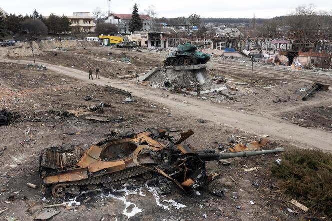 Ukraina. Zniszczenia wojenne i ofiary wsród żołnierzy rosyjskich