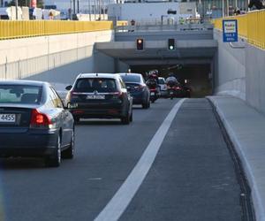 Tunel pod Świną na chwilę zamknięty. Rozpętała się burza 