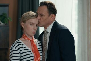 Barwy szczęścia, odcinek 3239. Stefaniak (Paweł Ławrynowicz), Sonia (Weronika Nockowska)