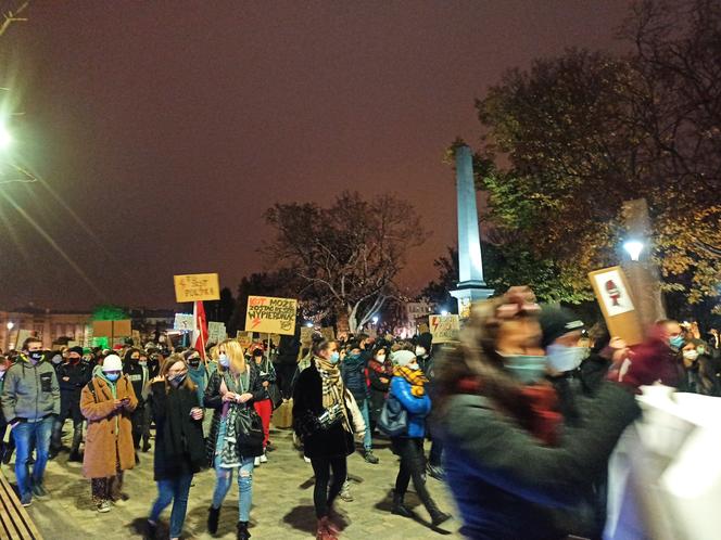  Manifestacja "Wszyscy na Lublin" zakończyła się nagle i niespodziewanie