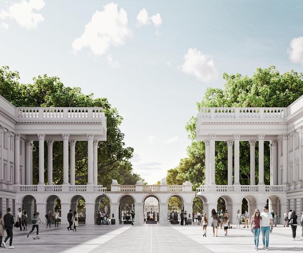 Odbudowa Pałacu Saskiego według FS&P ARCUS i Ingarden & Ewý