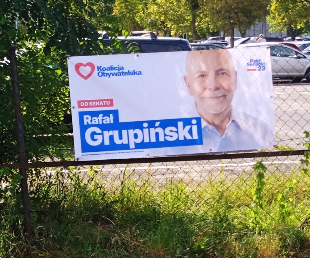 Banery wyborcze w Poznaniu