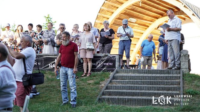 Chętnych do wspólnego śpiewania w Łukowie nie brakowało