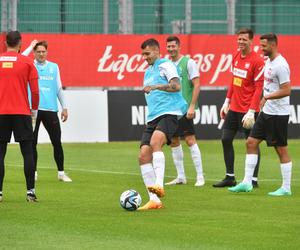 Trening piłkarskiej reprezentacji Polski