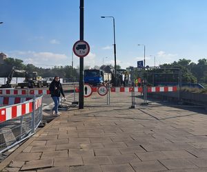 Remont mostu Grunwaldzkiego w Krakowie