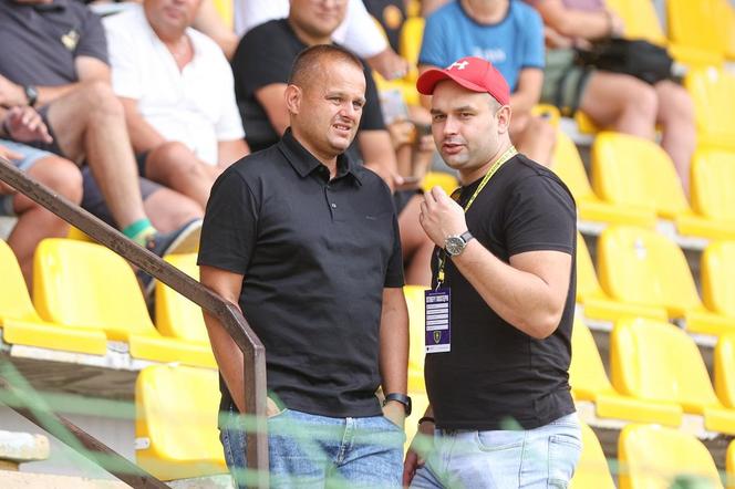 Kibice podczas meczu GKS Katowice - Radomiak Radom