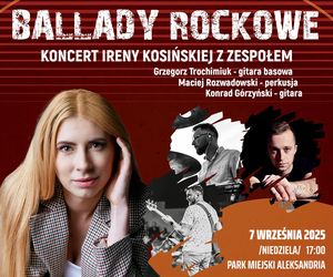 Koncert Ireny Kosińskiej z zespołem już 7 września w Siedleckim parku