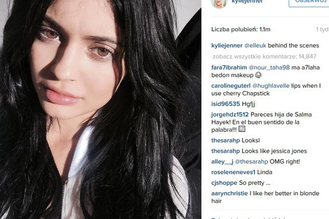 Kylie Jenner 2016 bez makijażu