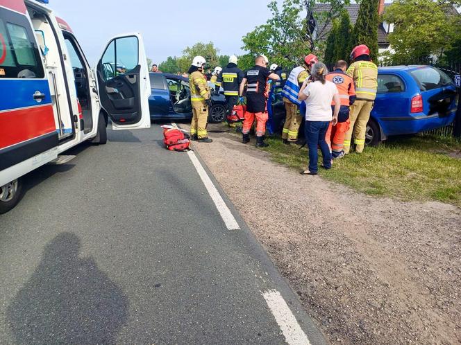 Poważny wypadek w Wólce Zastawskiej