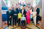 Rodzina Tymka Kalaty wymieniła się prezentami z prezydentem i radnymi