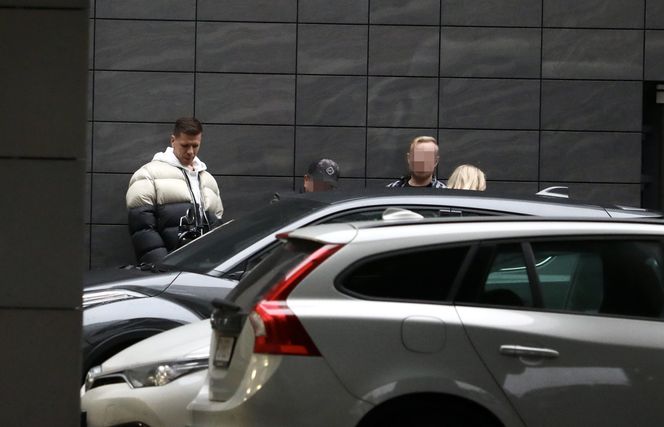 Wojciech Szczęsny żegna się z żoną Mariną