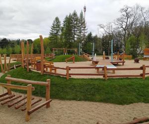 W Gnieźnie powstał pierwszy leśny park zabaw na terenie nadleśnictwa