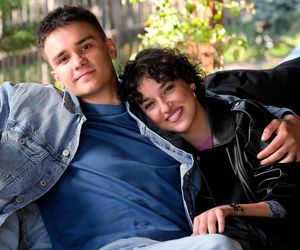 M jak miłość, odcinek 1875. Anka (Karolina Zawistowska), Janek (Jakub Sirko)