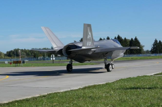 Włoski F-35 w Malborku