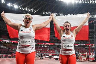 Anita Włodarczyk i Malwina Kopron