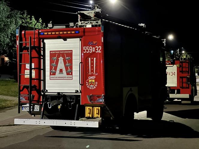 Tajemniczy obiekt spadł na poligonie pod Szczytnem? Nocna akcja policji i strażaków