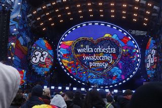 Finał WOŚP 2025 na błoniach PGE Narodowego w Warszawie (26.01.2025)