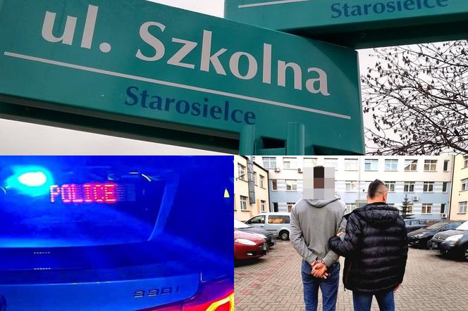 Białystok. Dramatyczne sceny na ul. Szkolnej! Wtargnęli na posesję. Grozili śmiercią