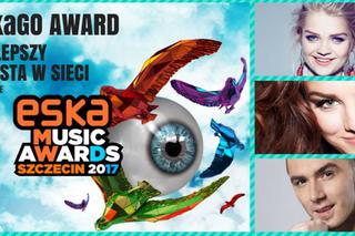 ESKA Music Awards 2017 - nominacje: eskaGO AWARD Najlepszy Artysta w Sieci