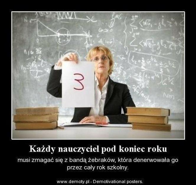 Zakończenie roku szkolnego - memy