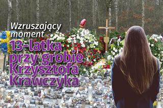 Grotniki. 13-latka z Wielkopolski zagrała przy grobie Krzysztofa Krawczyka. WZRUSZAJĄCE POŻEGNANIE!