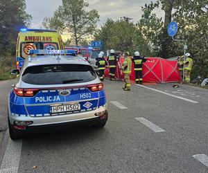 Śmiertelny wypadek na trasie Bujały Mikosze - Jabłonna Lacka w powiecie sokołowskim