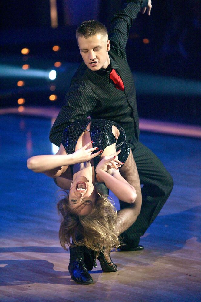 Aneta Piotrowska i Rafał Mroczek w 2006 r. w "Tańcu z Gwiazdami"