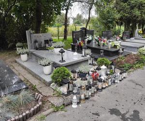Zniszczenia na grobie syna Sylwii Peretti. Wystarczyła chwila nieuwagi, smutny widok