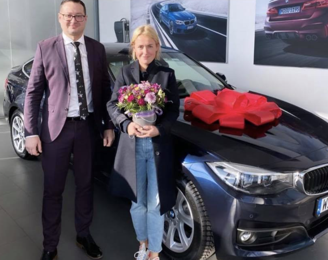 Olga Frycz jeździ BMW serii 3 Gran Turismo