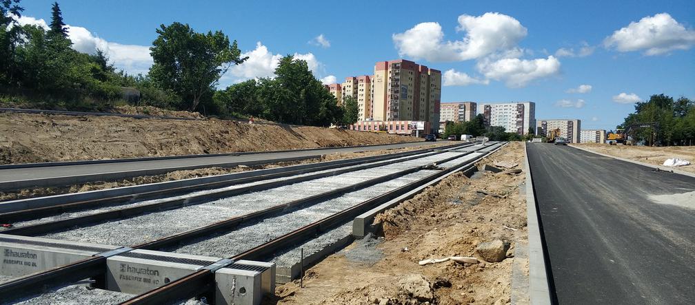 Przebudowa ulicy Szafera - czerwiec 2020